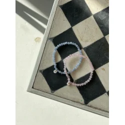 So - Krystal Armbnd, Akvamarin (Mod)