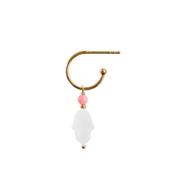 Stine A - Sweet Hamsa Med Coral rering