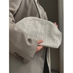 Pico - Rosalia Clutch Taske, Vintage Rose Glitter Lace