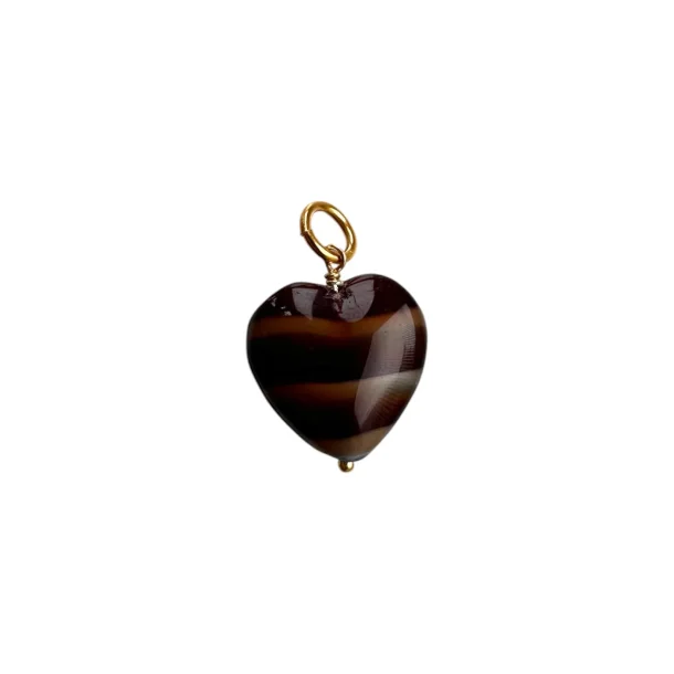 Pico - French Grande Heart Vedh�ng, Mocca