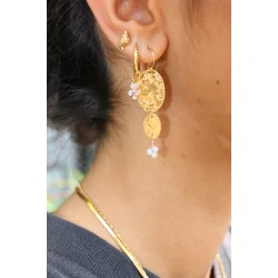 Pico - Charlotte Flower Hoop, Blue 