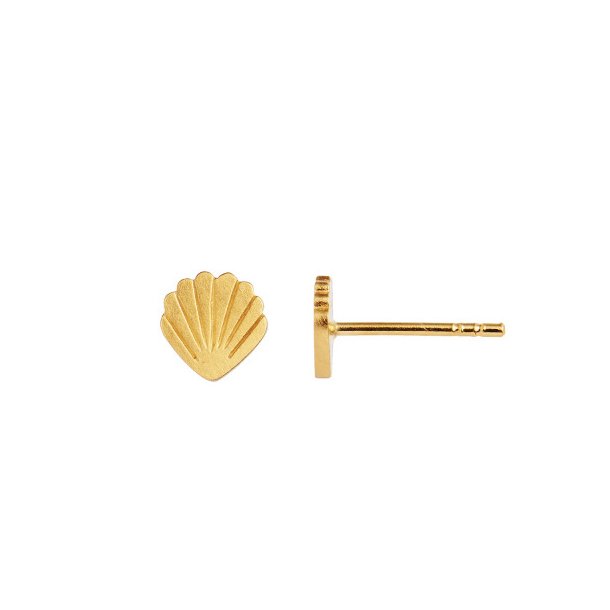 Stine A - Petit Shell Earring Piece Gold
