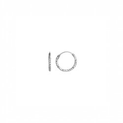 Åben Knoglemarv beholder Stine A - Petit Tinsel Creol Earring Piece Silver - Køb den online, gratis  fragt ved køb over 200,-