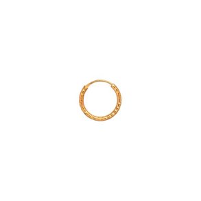 Stine A - Petit Tinsel Creol Earring Gold