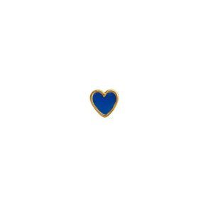 Stine A - Petit Love Heart, Cobalt Blue Enamel 
