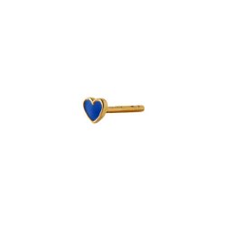 Stine A - Petit Love Heart, Cobalt Blue Enamel 