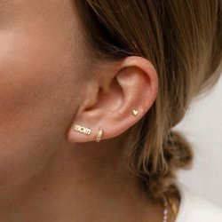 Stine A - Wow Mom Earring Gold