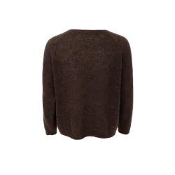 Black Colour - BCDELL LS knit jumper, Mocca