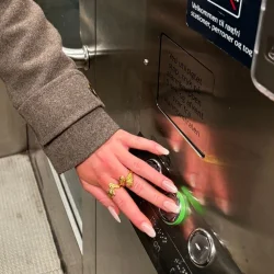 Sistie 2nd - Wavy Ring, Forgyldt