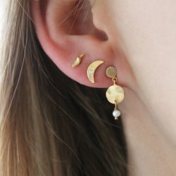 Stine A - Petit Bella Moon Earring 