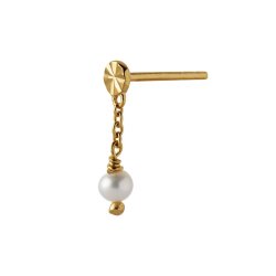Stine A - Tres Petit Etolie Earring With Pearl 