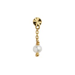 Stine A - Tres Petit Etolie Earring With Pearl 