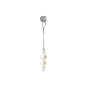 Stine A - Pearl Berries Behind Ear Earring, Slv 