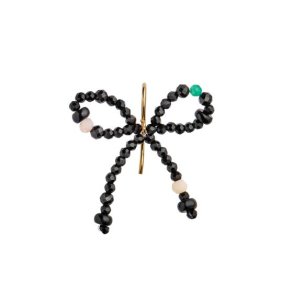 Stine A - Liss Bow Earring - Black Dream Colors