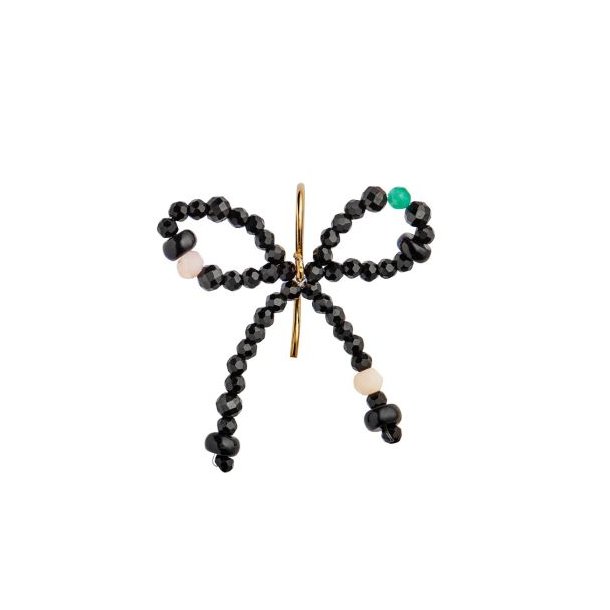 Stine A - Liss Bow Earring - Black Dream Colors