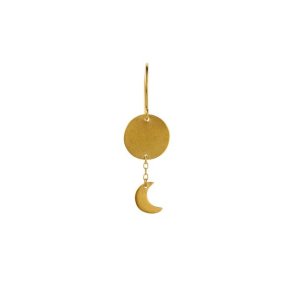 Stine A - Sun and Moon Earring