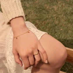 Maanesten - Gabby Armb�nd, Forgyldt