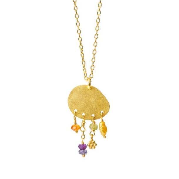 Susanne Friis Bjrner - Halskde m. perle vedhng