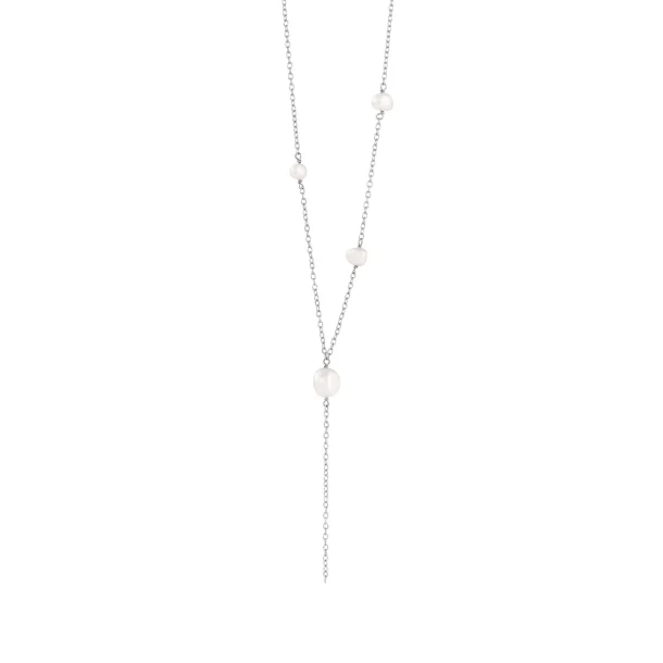 Susanne Friis Bj�rner - Y-halsk�de med Ferskvandsperler