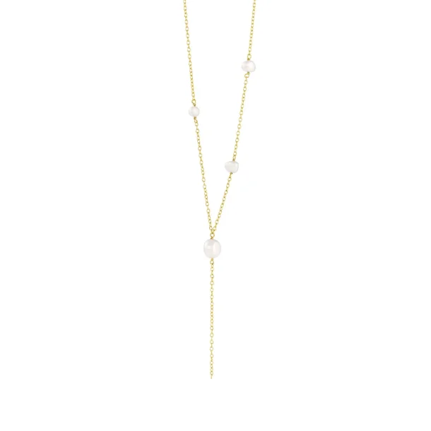 Susanne Friis Bj�rner - Y-halsk�de med Ferskvandsperler