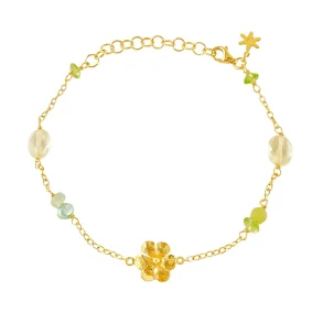 Susanne Friis Bj�rner - Armb�nd med perler, Gr�n