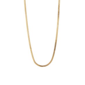 Stine A - Short Snake Necklace Gold