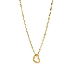Stine A - Open Love Heart Vedh�ng, Forgyldt