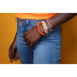 Nuni Copenhagen - Jasmin-Bracelet, Coral