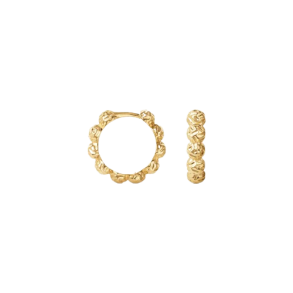 Camille Brinch - Mellem Dots Hoops, Forgyldt