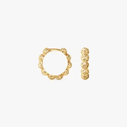 Camille Brinch - Mellem Dots Hoops, Forgyldt
