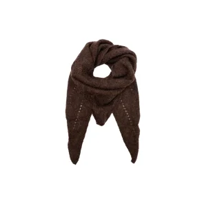 Black Colour - Bcdell Knitted Mini Scarf, Mocca