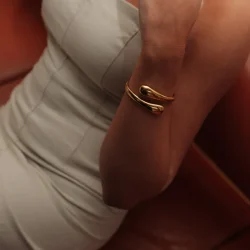 Sistie 2nd - Drops Bangle Armbnd, Slv