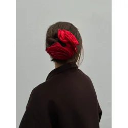 Pico - Giant Satin Rose Klemme, Wine