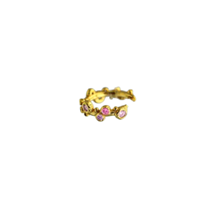 Smykish - Crystal Earcuff, Lilla/Lyser�d