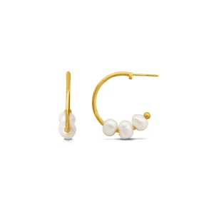 byBiehl - Emily Hoops Small, Forgyldt