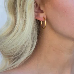 Grace Hoop Large Guld