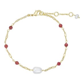 Pure By Nat - Lily Armbnd, rhodolit