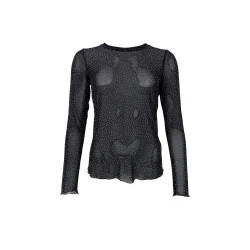 Black Colour - BCALEXIS T-shirt w/stones, Black