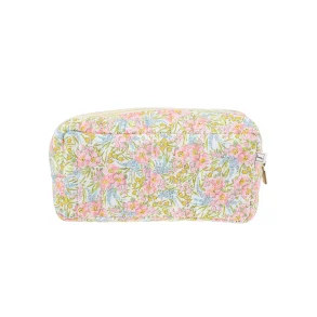 Bon Dep - Toilettaske Pouch XS square mw Liberty, Swirling Petals Pink