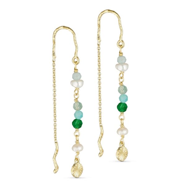 Pure By Nat - Kdereringe med vedhng, natursten og perler