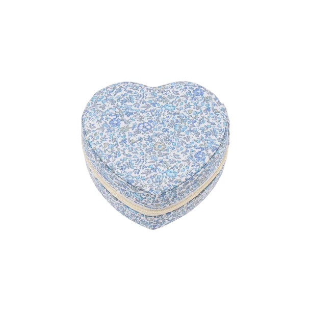 Bon Dep - Jewelry box heart mw Liberty, Katie and Millie Light Blue