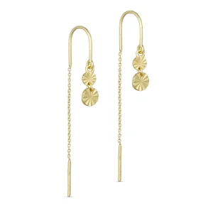 Pure By Nat - Mille Hook �reringe, Forgyldt