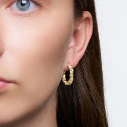 Pure By Nat - Gretha Store Creol �reringe, Forgyldt