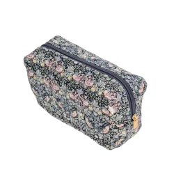Bon Dep - Toilettaske Pouch square mw Liberty, Strawberry Theif Black