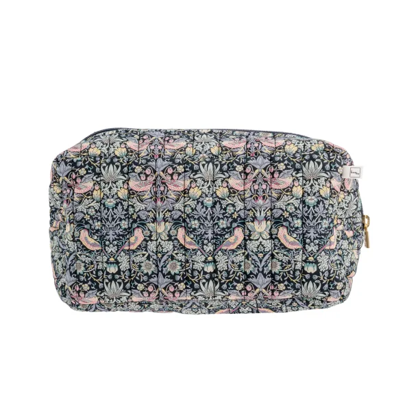 Bon Dep - Toilettaske Pouch square mw Liberty, Strawberry Theif Black