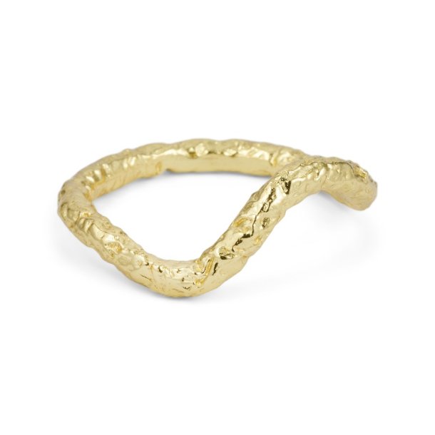 Pure By Nat - Foil V ring