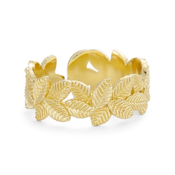 Pure By Nat - Dahlia Ring, Forgyldt