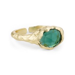 Pure By Nat - Jade Ring, Gr�n