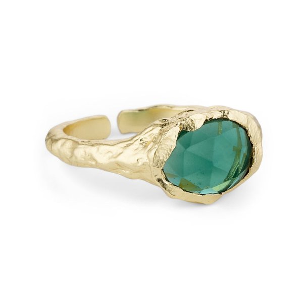 Pure By Nat - Jade Ring, Gr�n