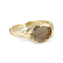 Pure By Nat - Jade Ring, Smoky